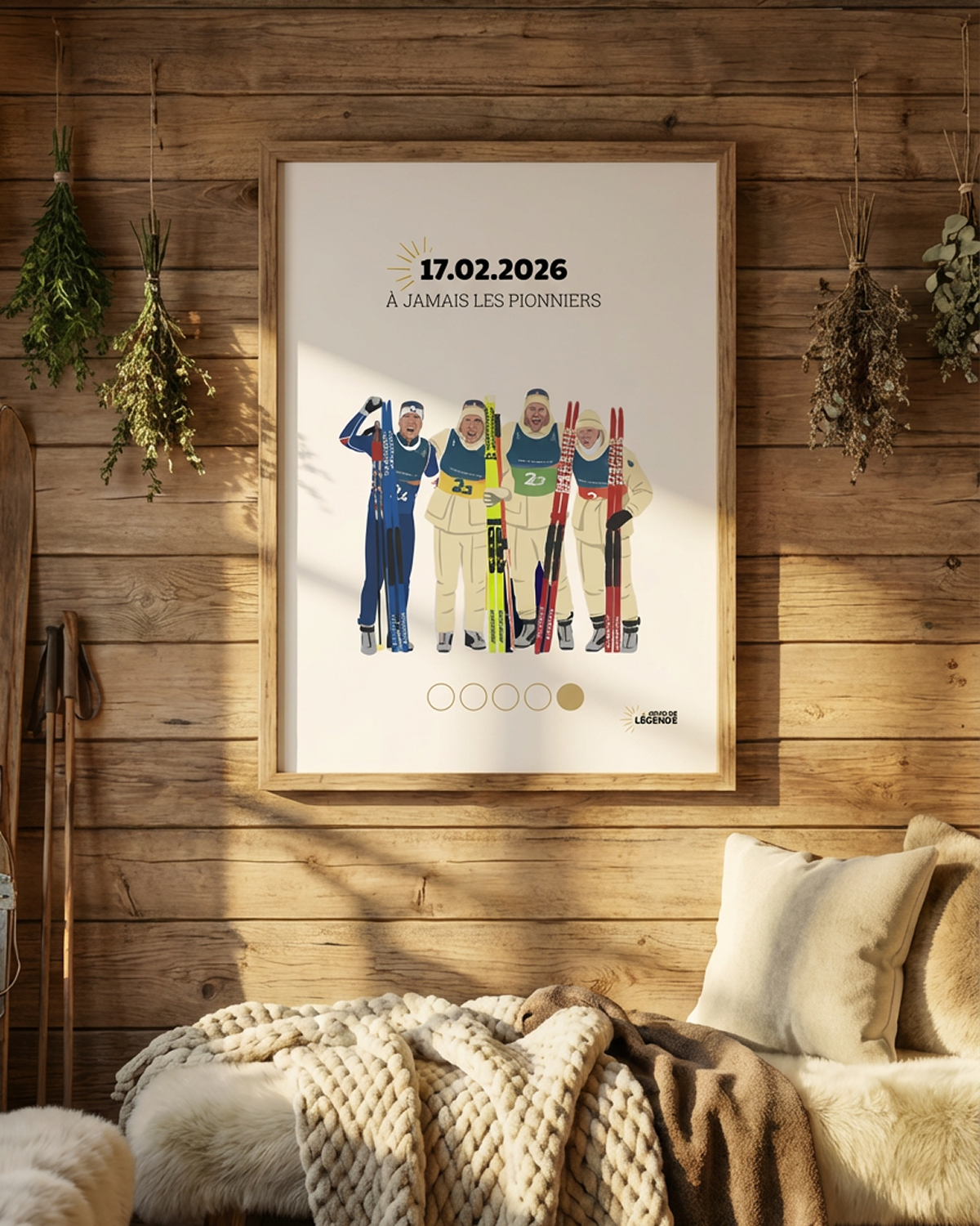 Affiche - À jamais les pionniers