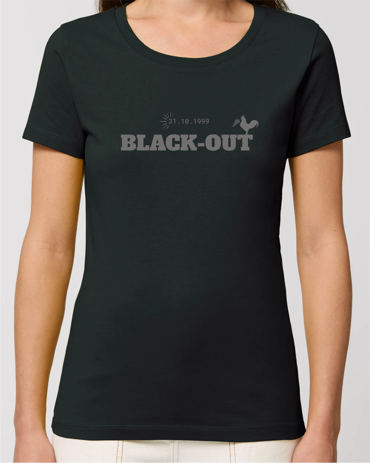 T-Shirt - Femme - Black-Out