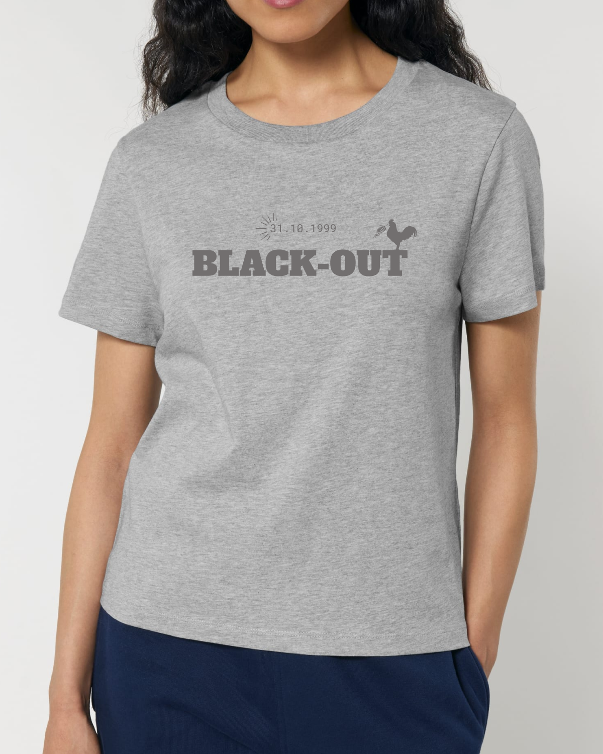 T-Shirt - Femme - Black-Out