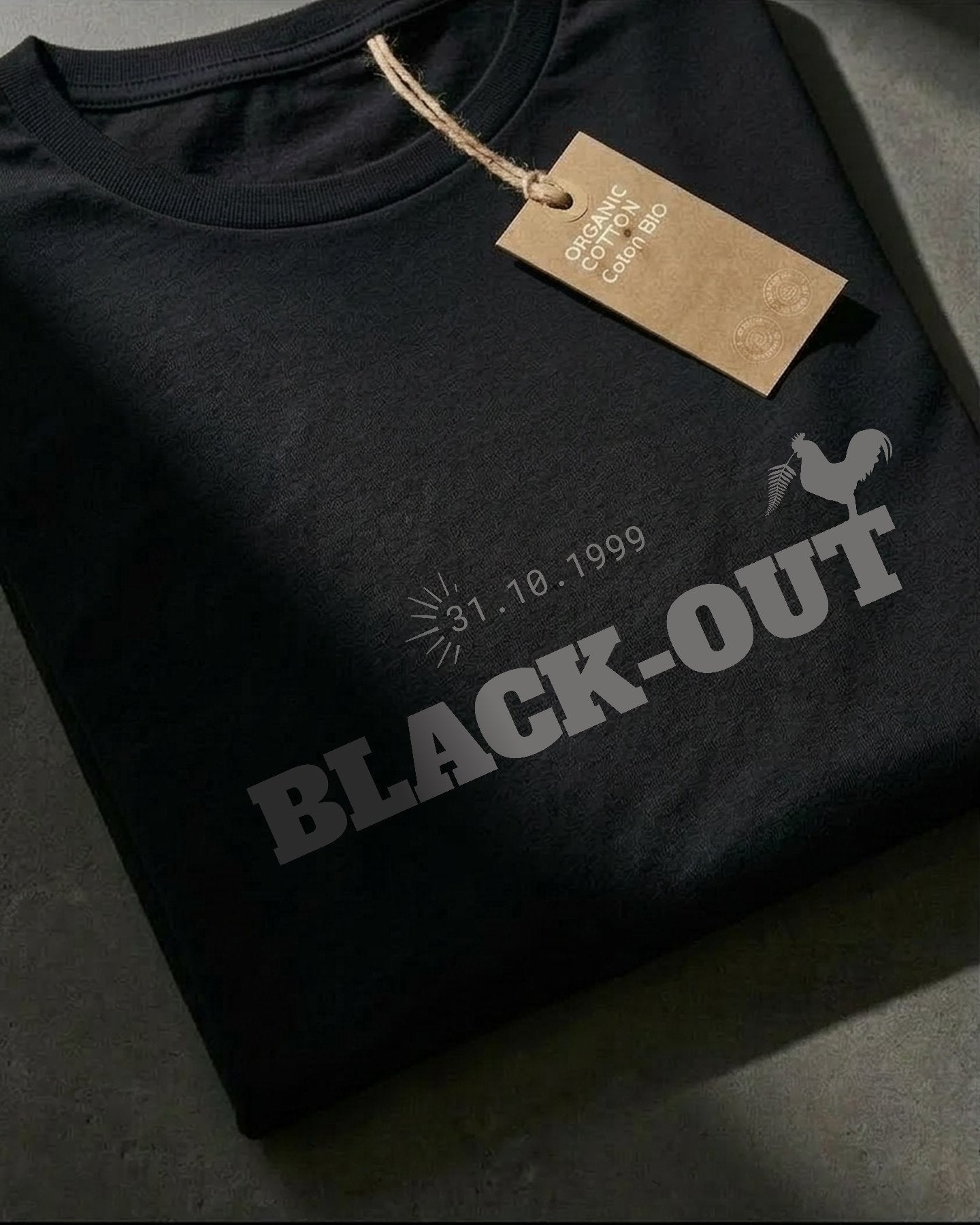 Black Out - T-shirt - Black-Out