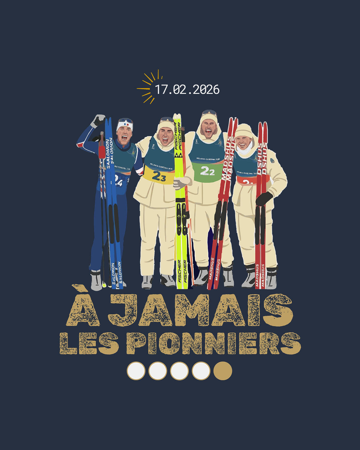 Hoodie - À jamais les pionniers