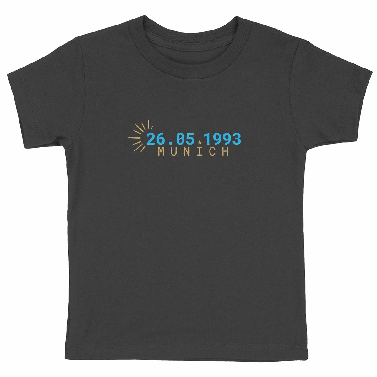 T-shirt - Enfant - Munich 93 - face_noir