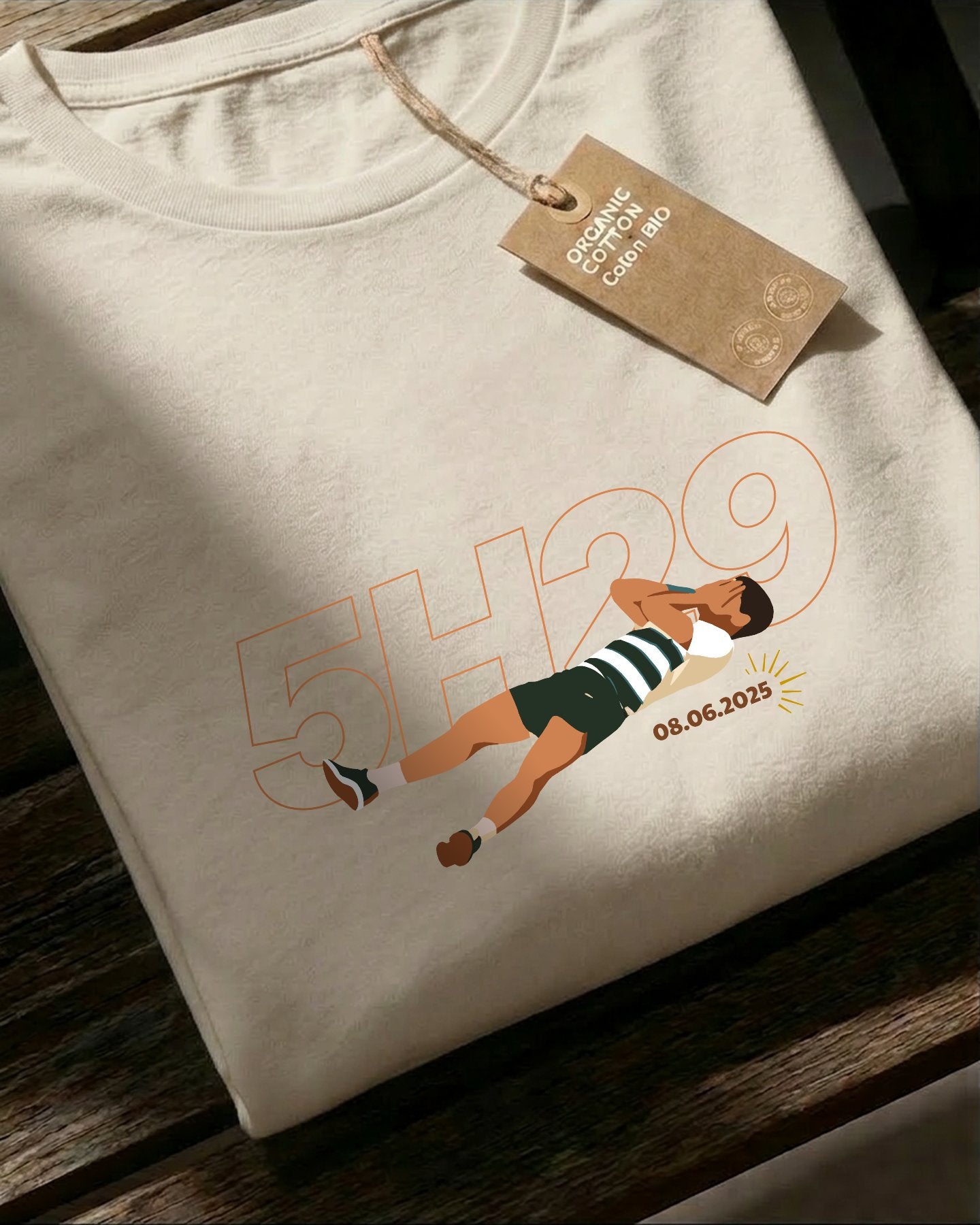 5h29 - T-shirt_natural_packshot_jour_de_legende