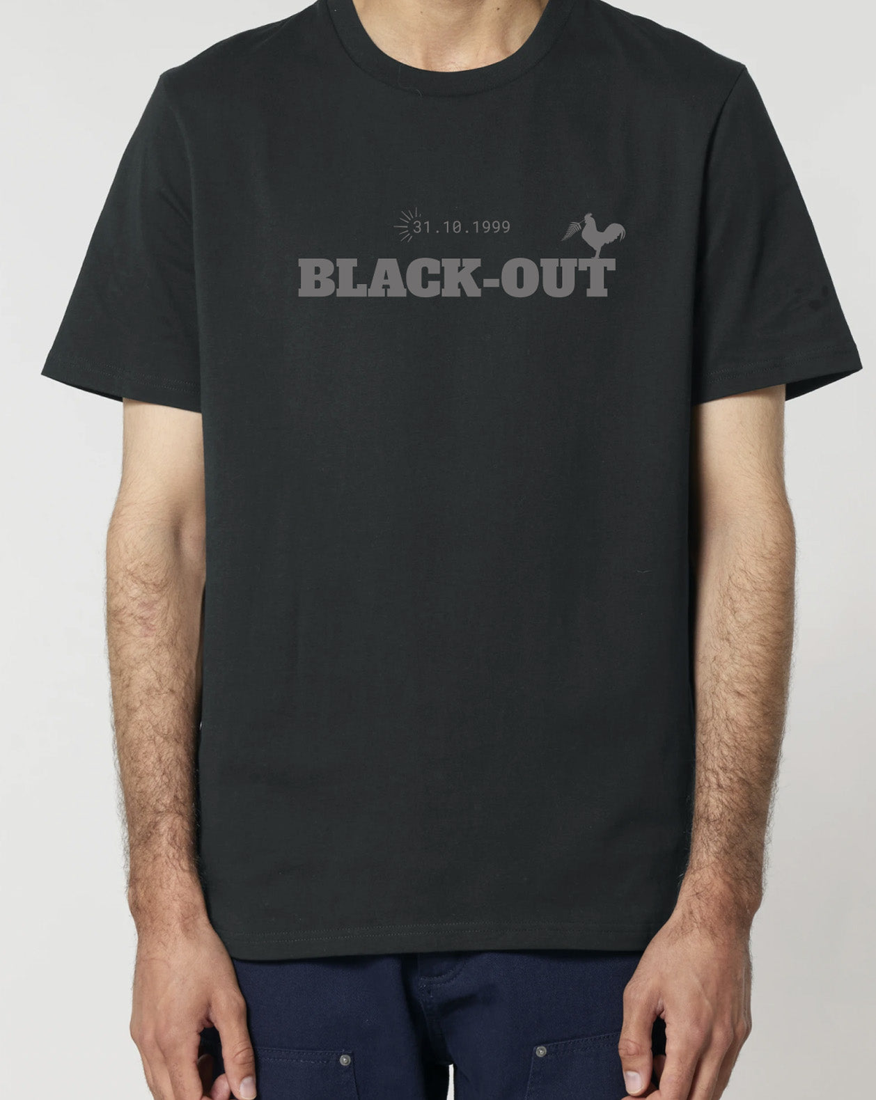 T-shirt - Black-Out