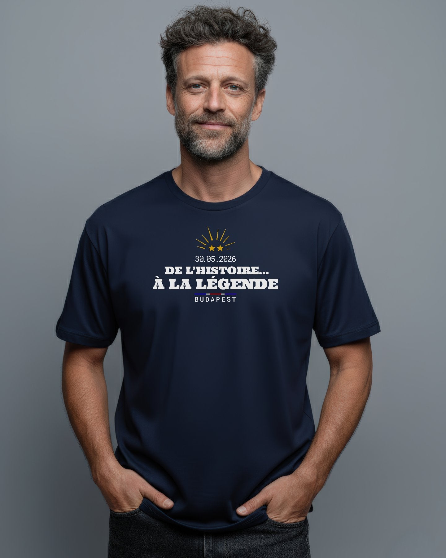 De l'histoire à la légende - TONY_t-shirt_navy