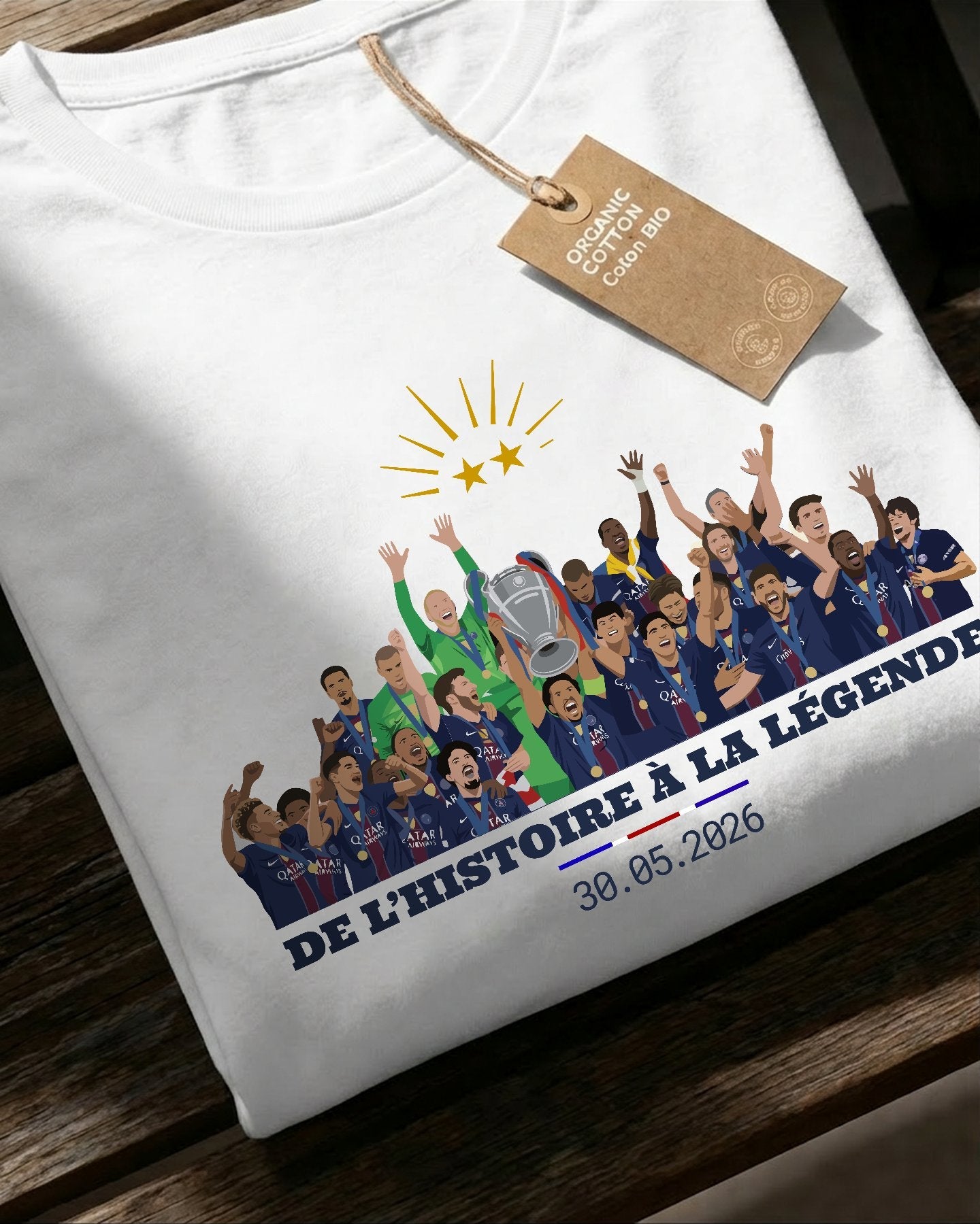 De l'histoire à la légende - T-shirt Oversize - 30.05.26 - Champions