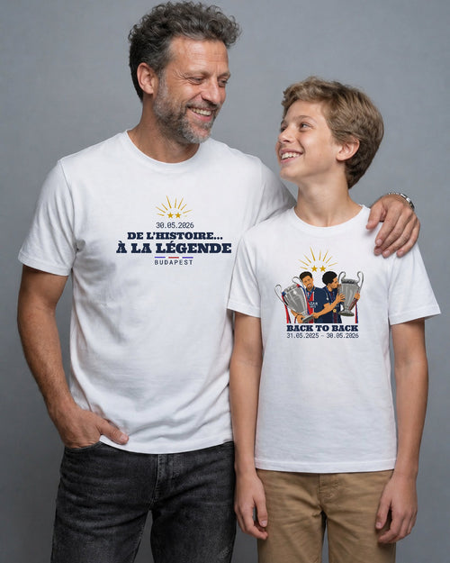 T-shirt - De l'Histoire à la légende