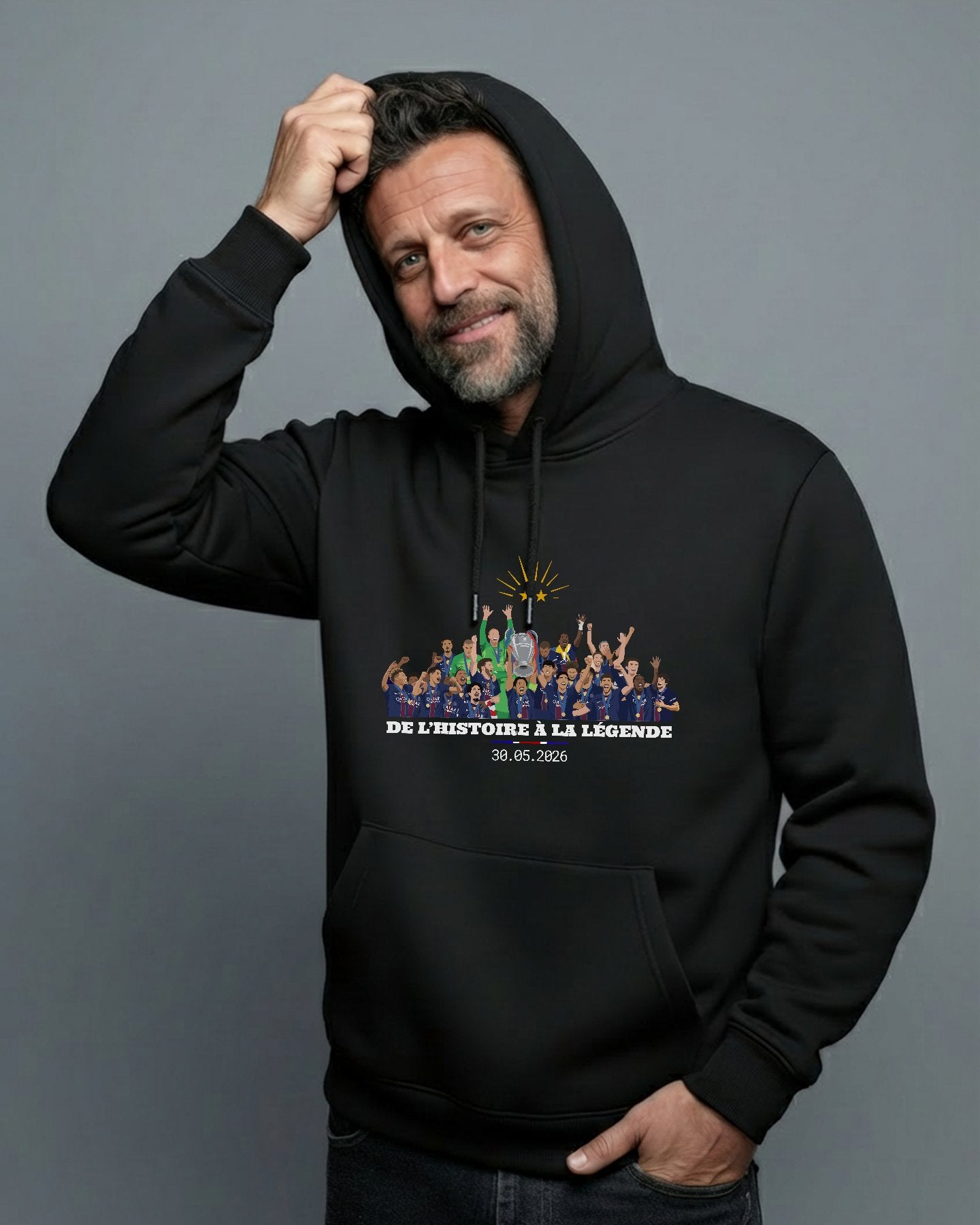De l'histoire à la légende - Tony_hoodie_black_Capuche_face