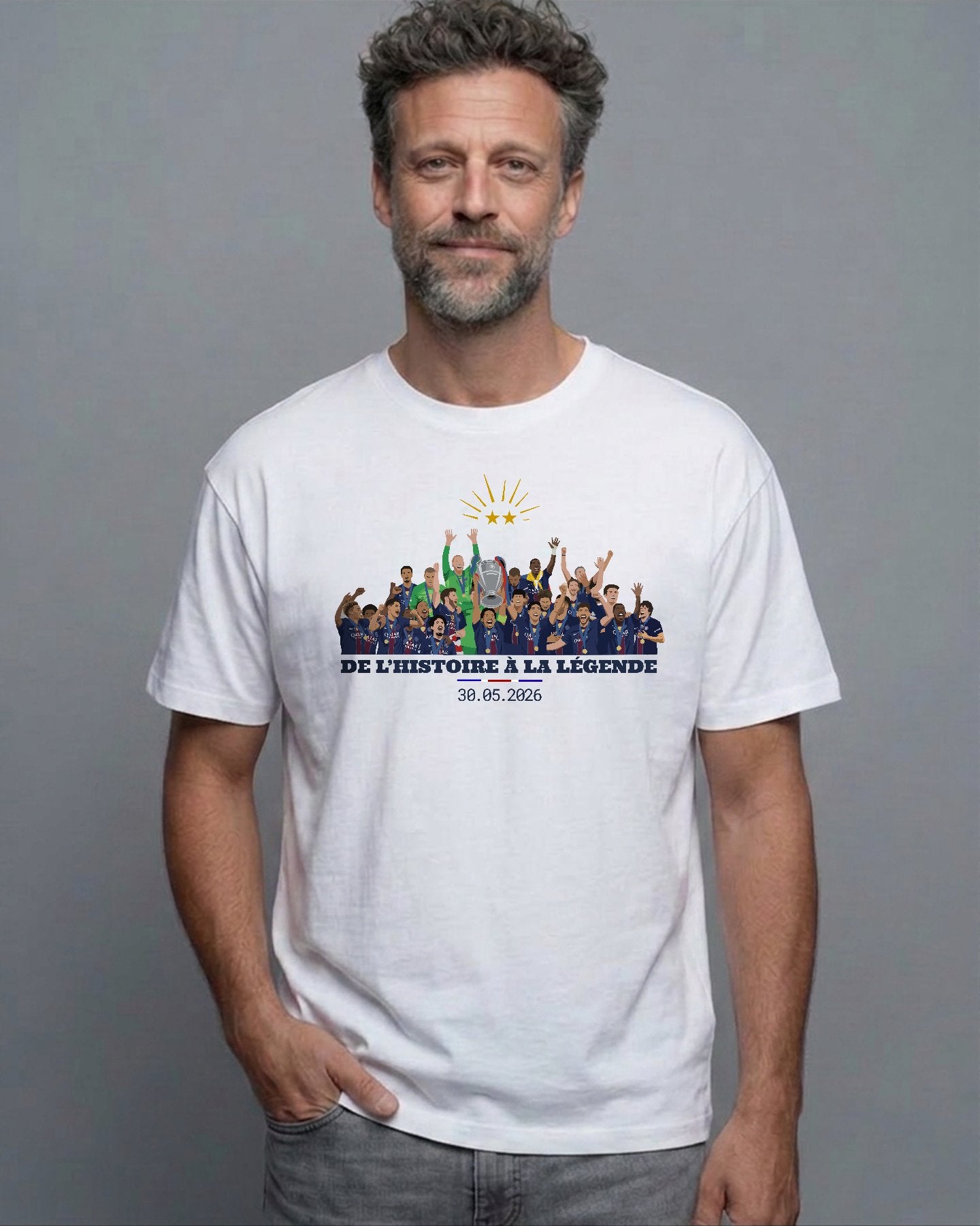 De l'histoire à la légende - Tony_t-shirt_blanc_v2