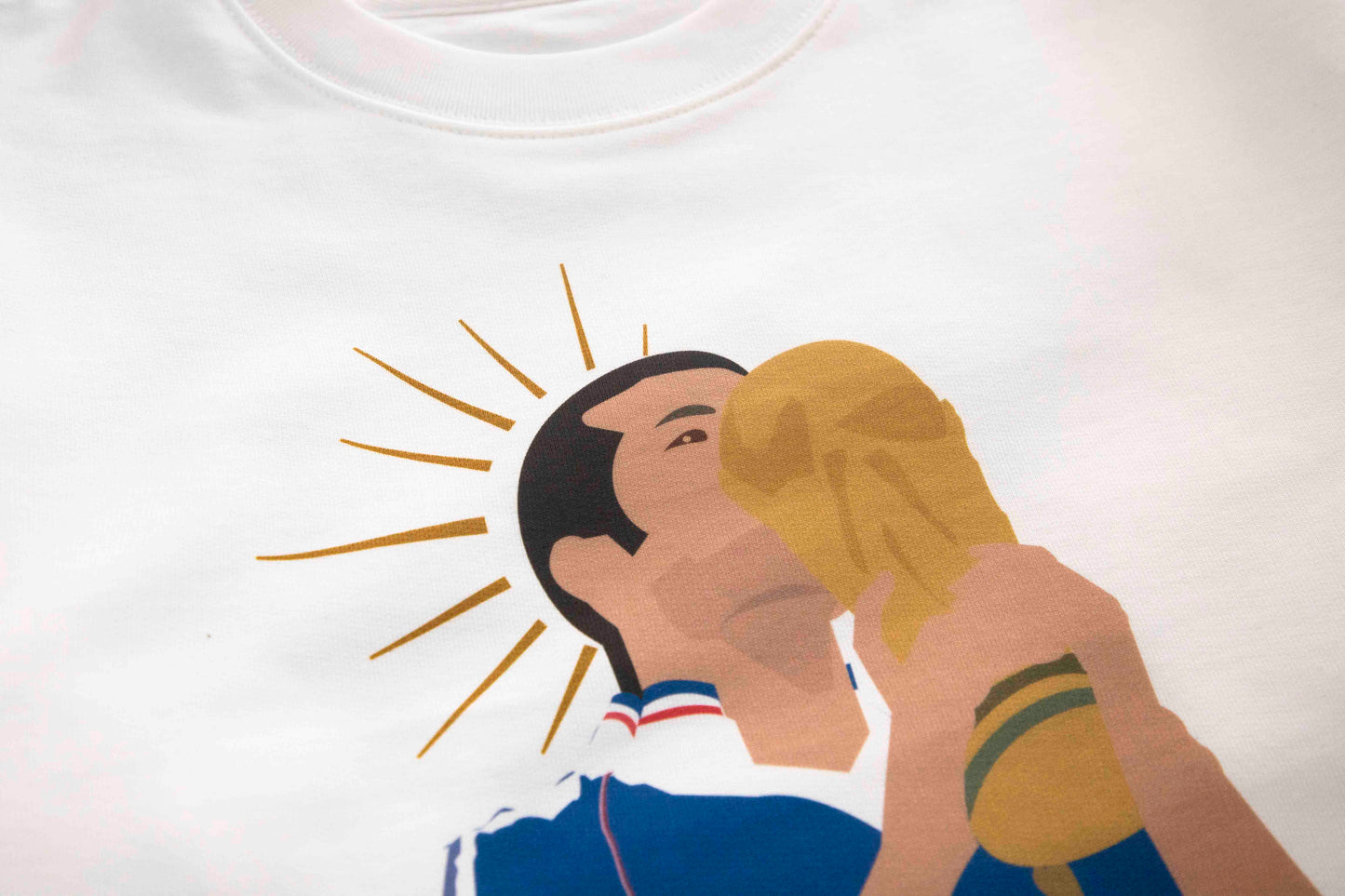 Sweat illustré - Zizou Christ