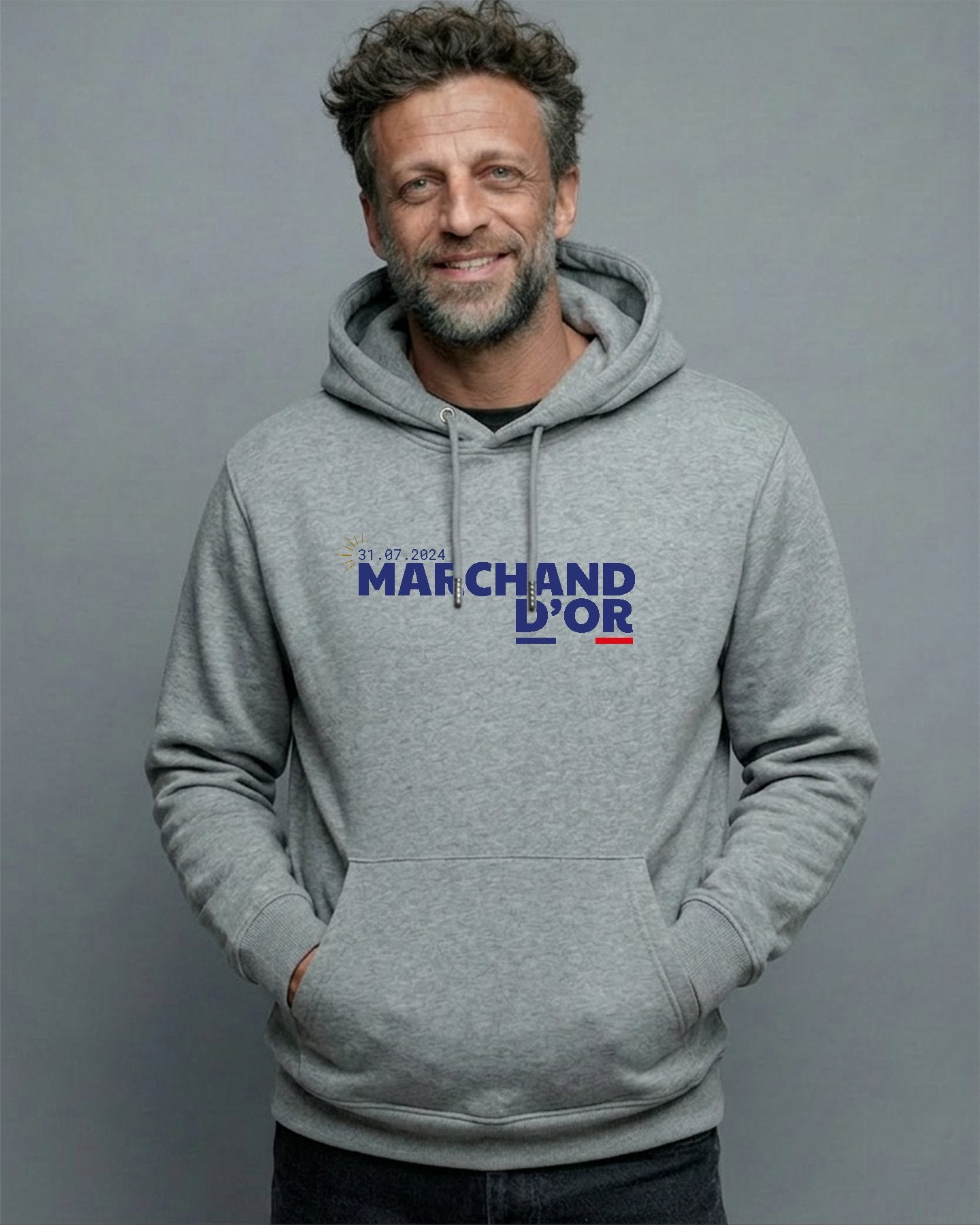Marchand d'Or - Tony_hoodie_gris_studio