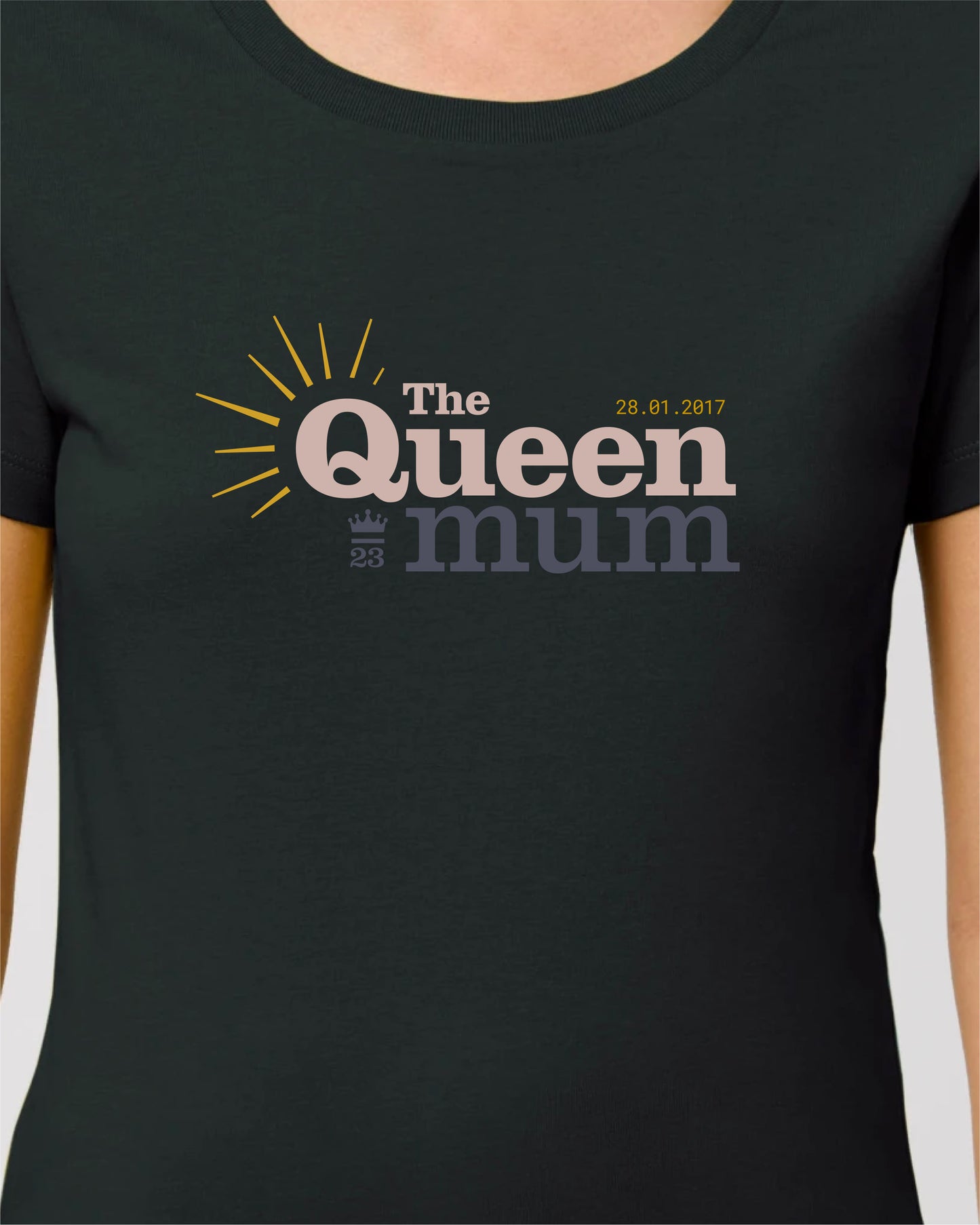 T-shirt - Femme - The Queen mum