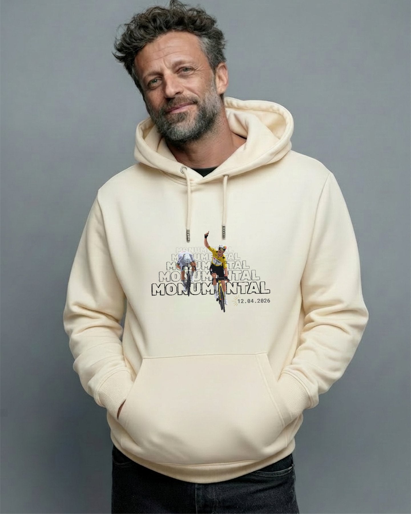 Wout - Paris Roubaix - Tony_hoodie_ivoire_studio