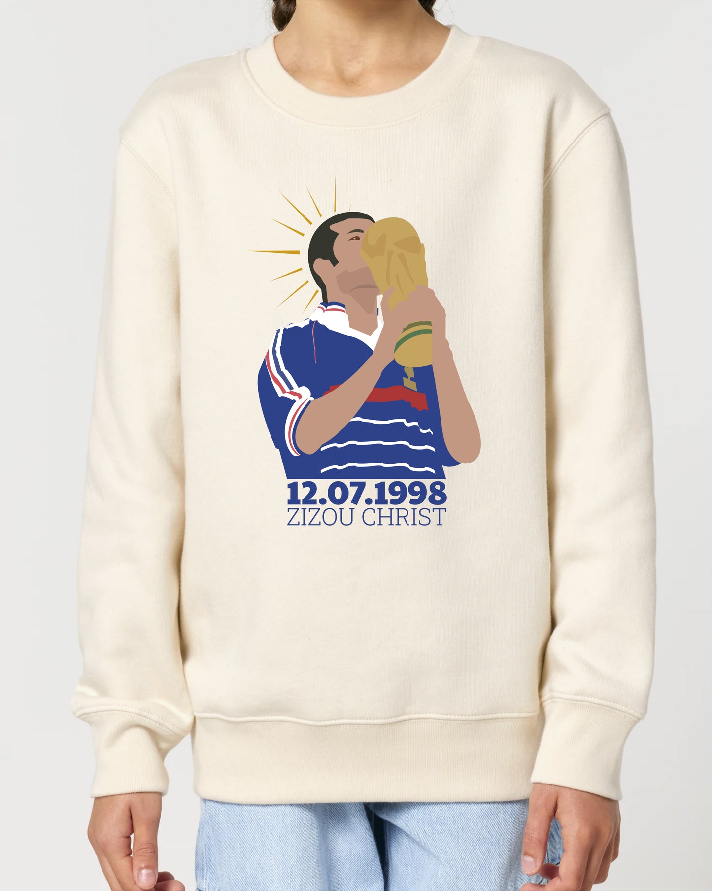 Sweat - Enfant - Zizou Christ