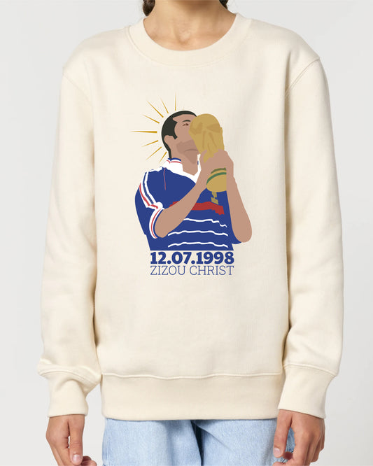 Sweat - Enfant - Zizou Christ