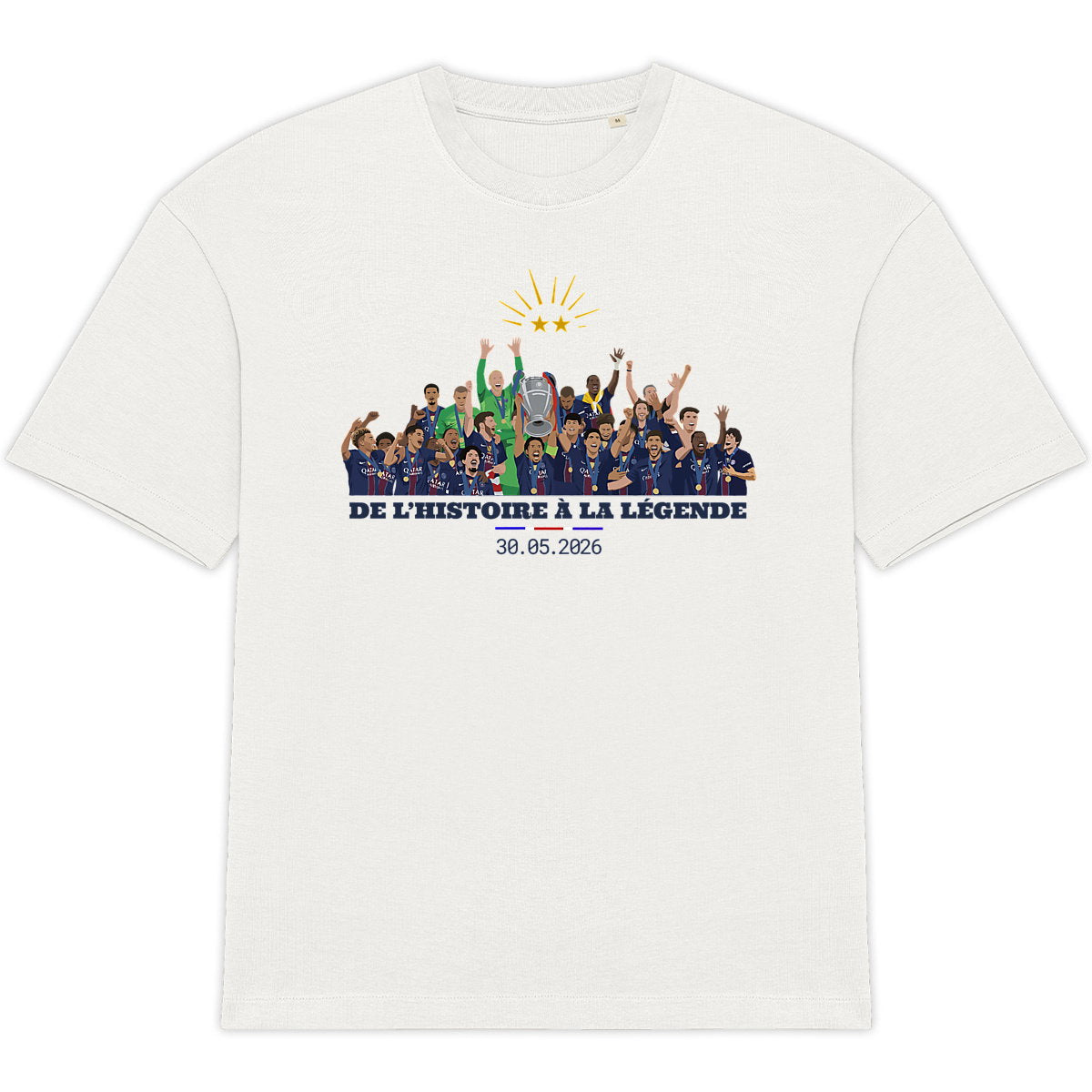T-shirt Overrsize - 30.05.26 - Champions - face_0