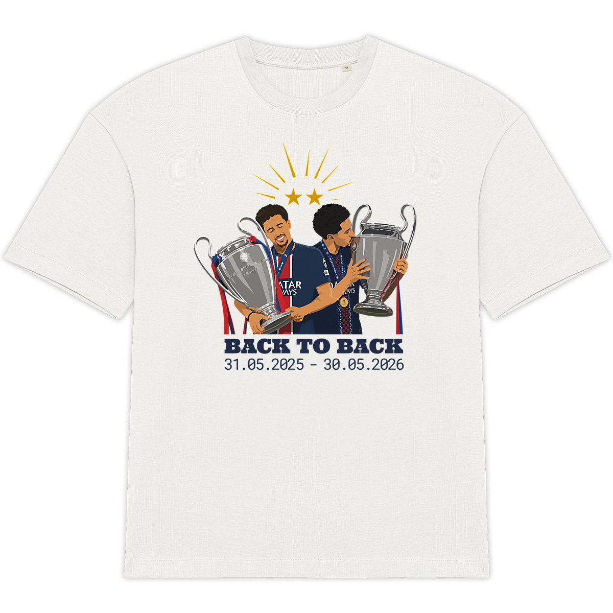 T-shirt Oversize - Bact To Back - face_0