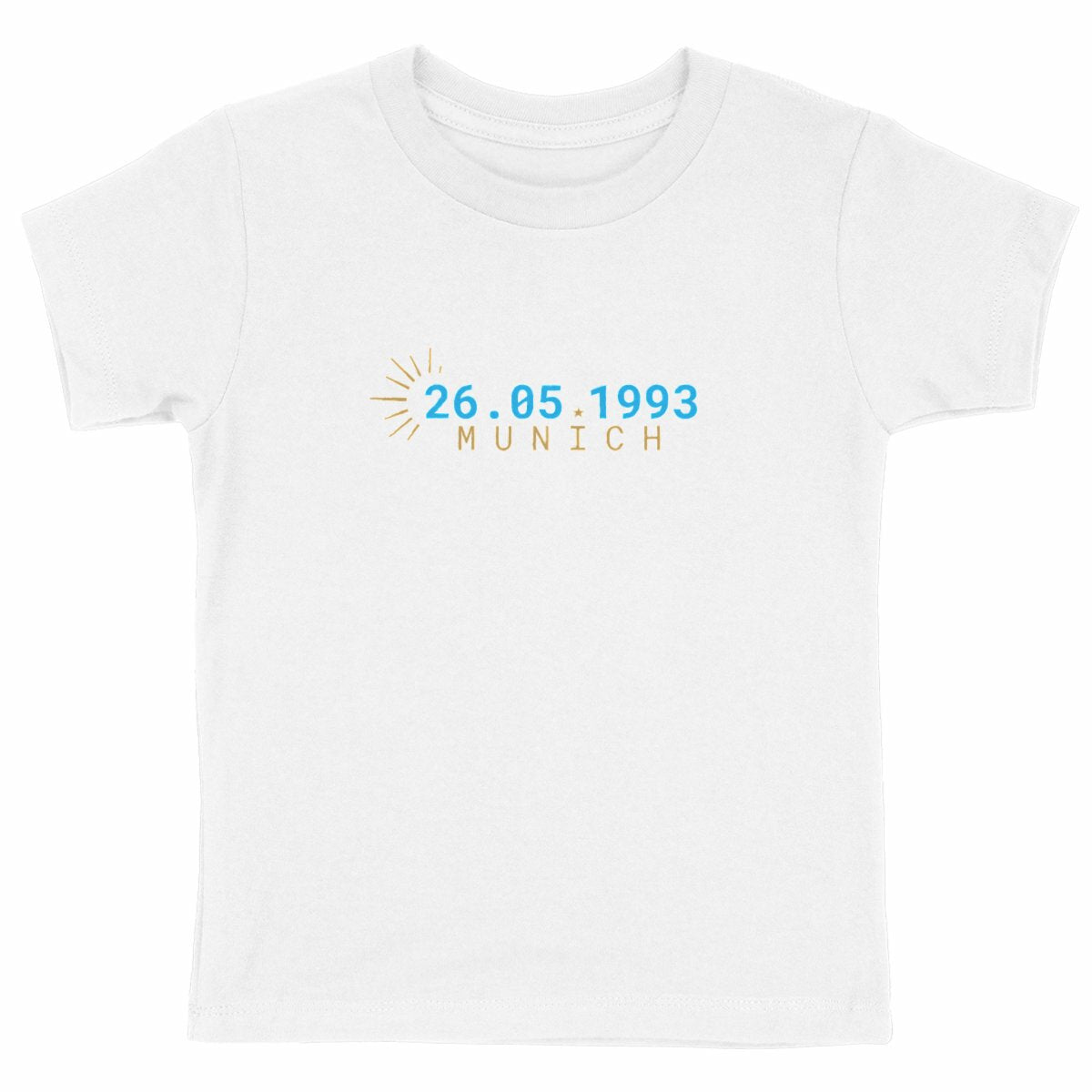 T-shirt - Enfant - Munich 93 - face_blanc