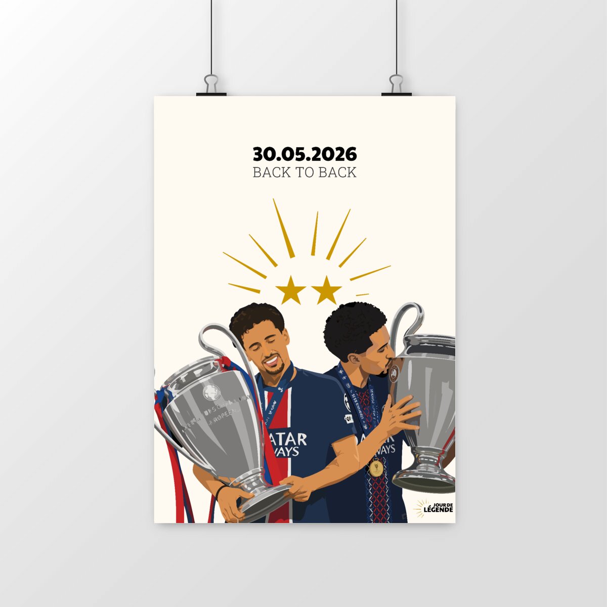 Affiche - Back to Back - portrait
