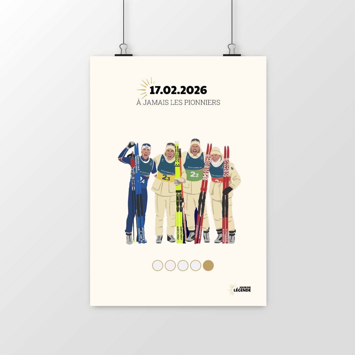 Affiche - À jamais les piooniers - portrait